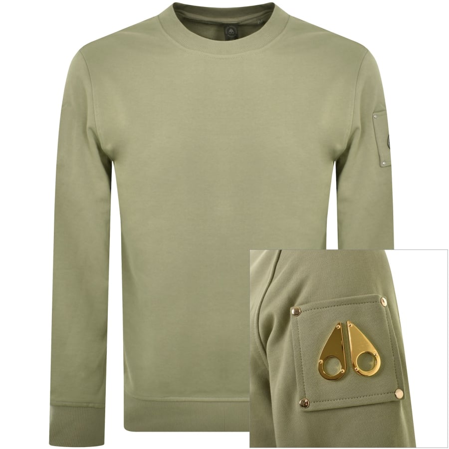 Moose Knuckles Snyder Sweatshirt Green